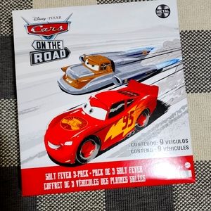 Mattel cars on the road